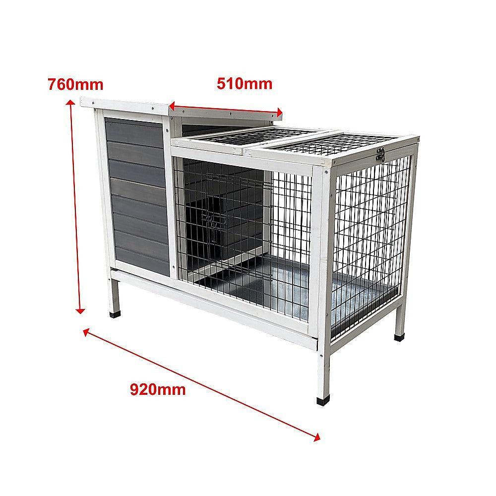 Rabbit Bunny Cage Hutch Pet Cages Enclosure - John Cootes