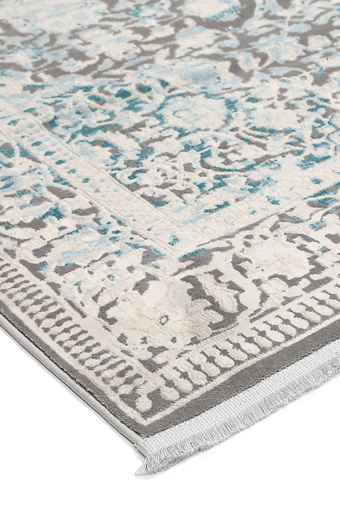 Rapsody Aoede Blue Rug 200x290 cm - John Cootes