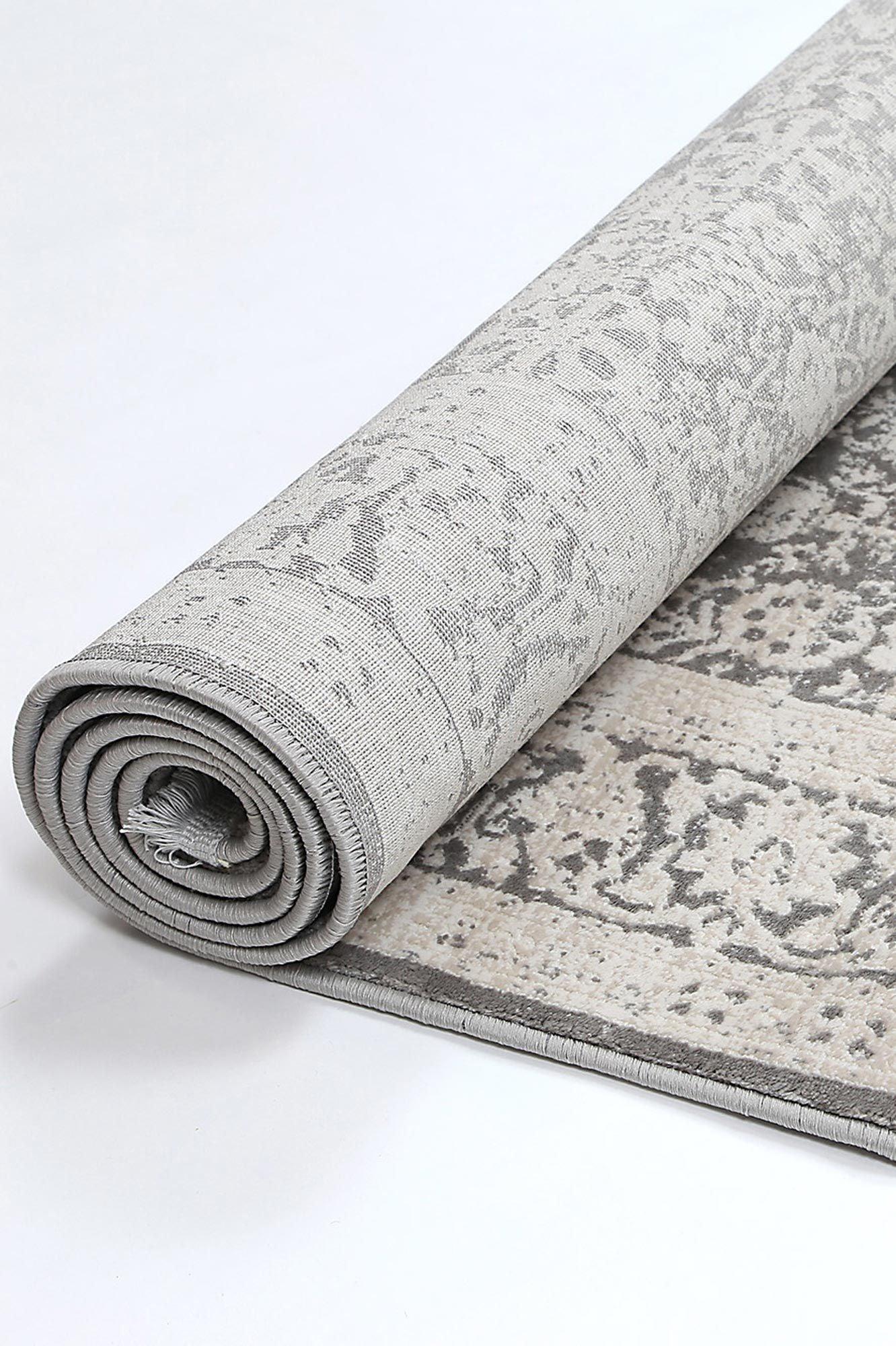 Rapsody Carmel Grey Rug 160x230 cm - John Cootes