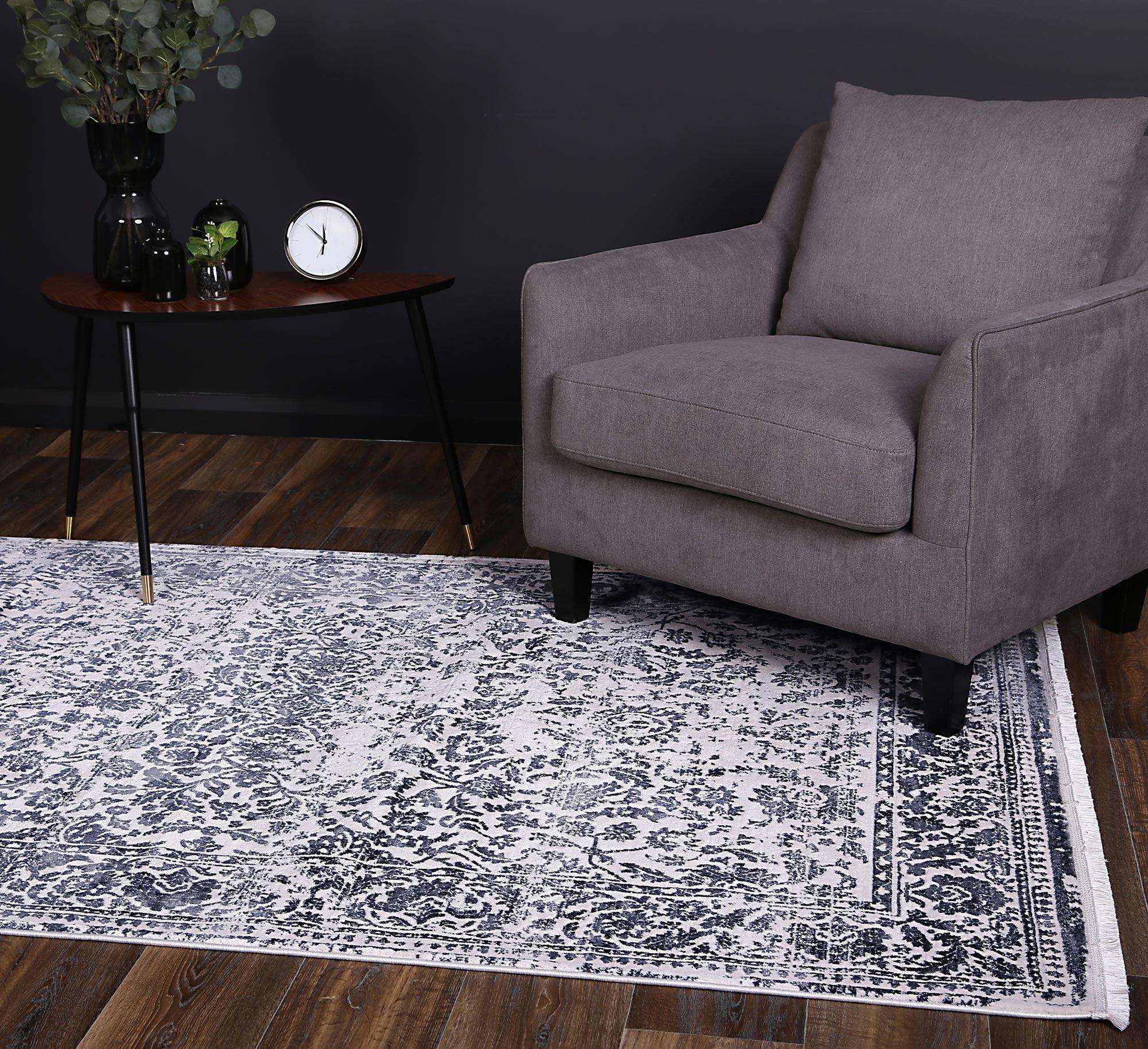 Rapsody Copal Navy Rug 280x380 cm - John Cootes