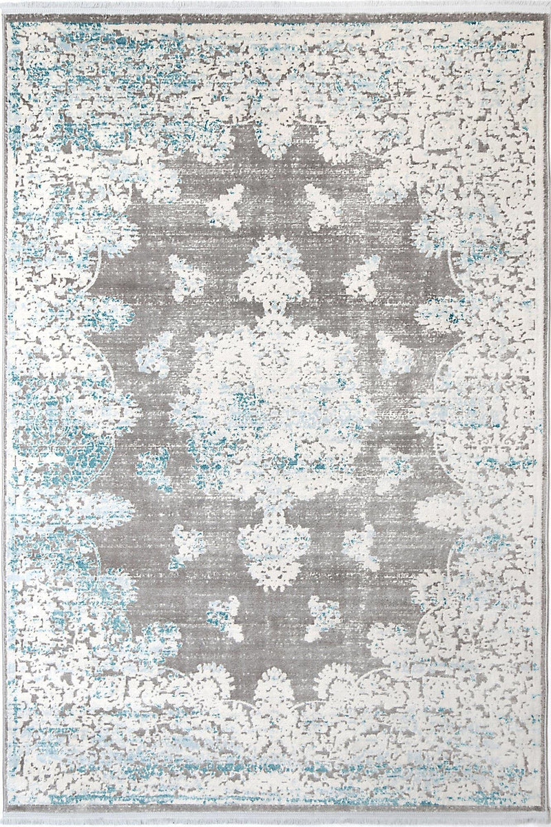 Rapsody Medallion Blue Rug 200x290 cm - John Cootes