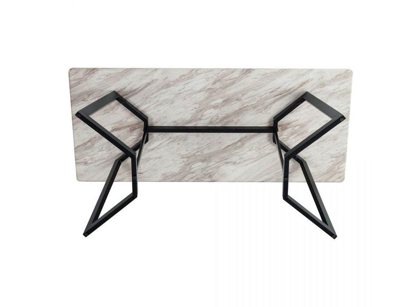 Rectangular Marble-Effect Table - John Cootes
