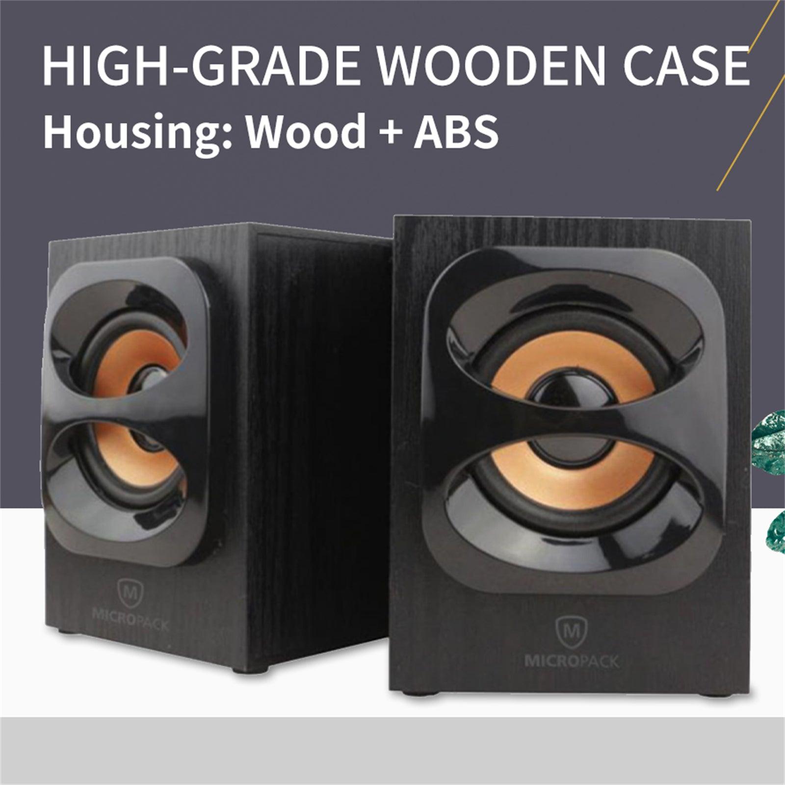 Rich Sound Multimedia Speaker USB+AC Power Ensure Sound Quality and Reduce Noise - John Cootes