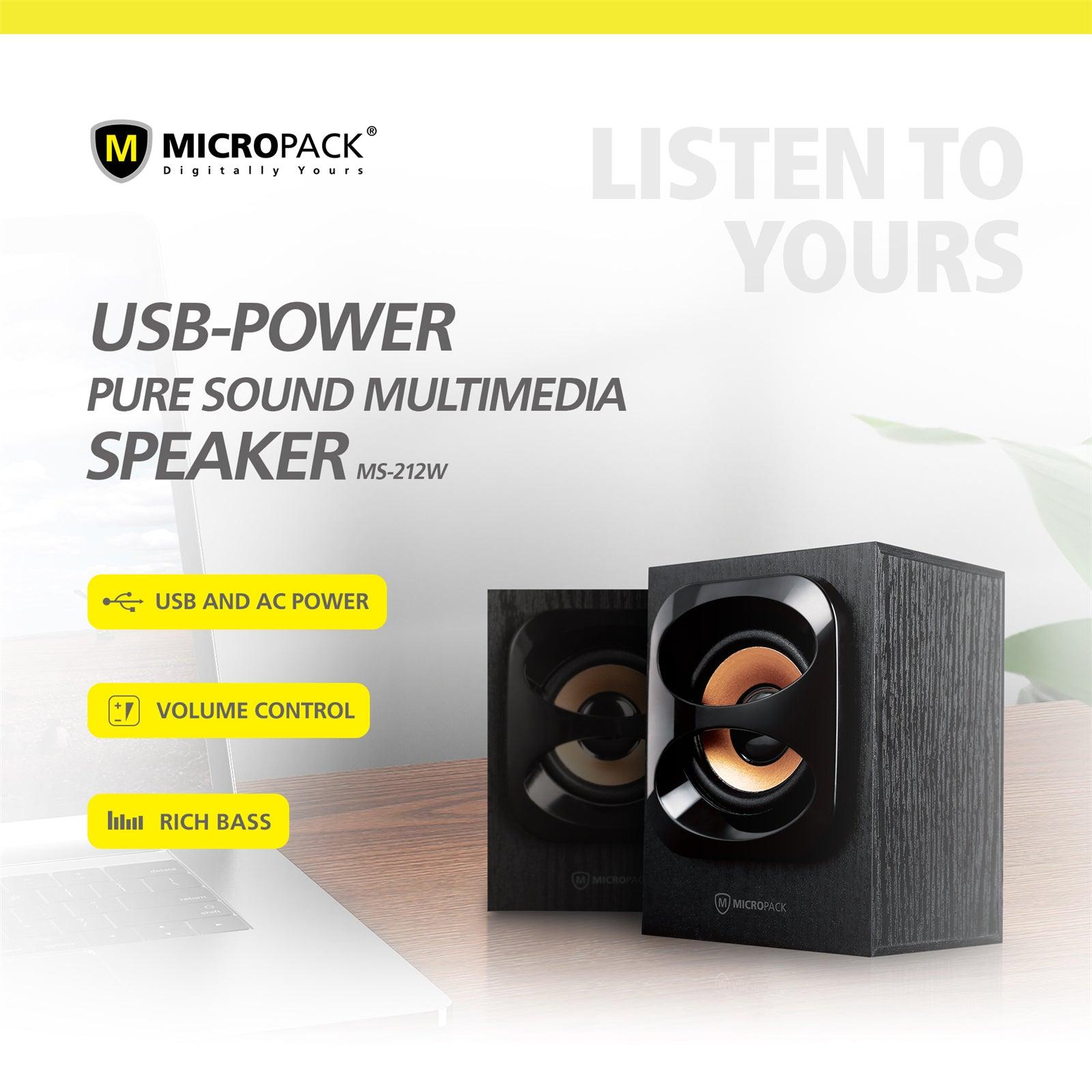 Rich Sound Multimedia Speaker USB+AC Power Ensure Sound Quality and Reduce Noise - John Cootes