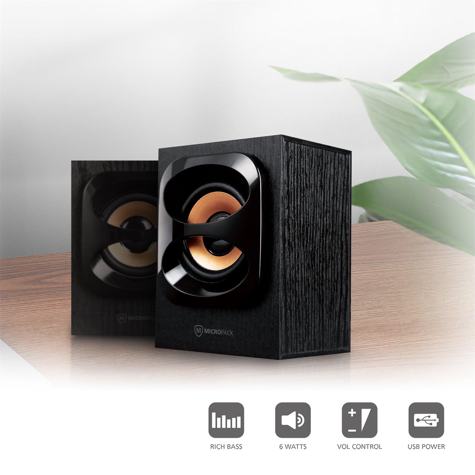 Rich Sound Multimedia Speaker USB+AC Power Ensure Sound Quality and Reduce Noise - John Cootes