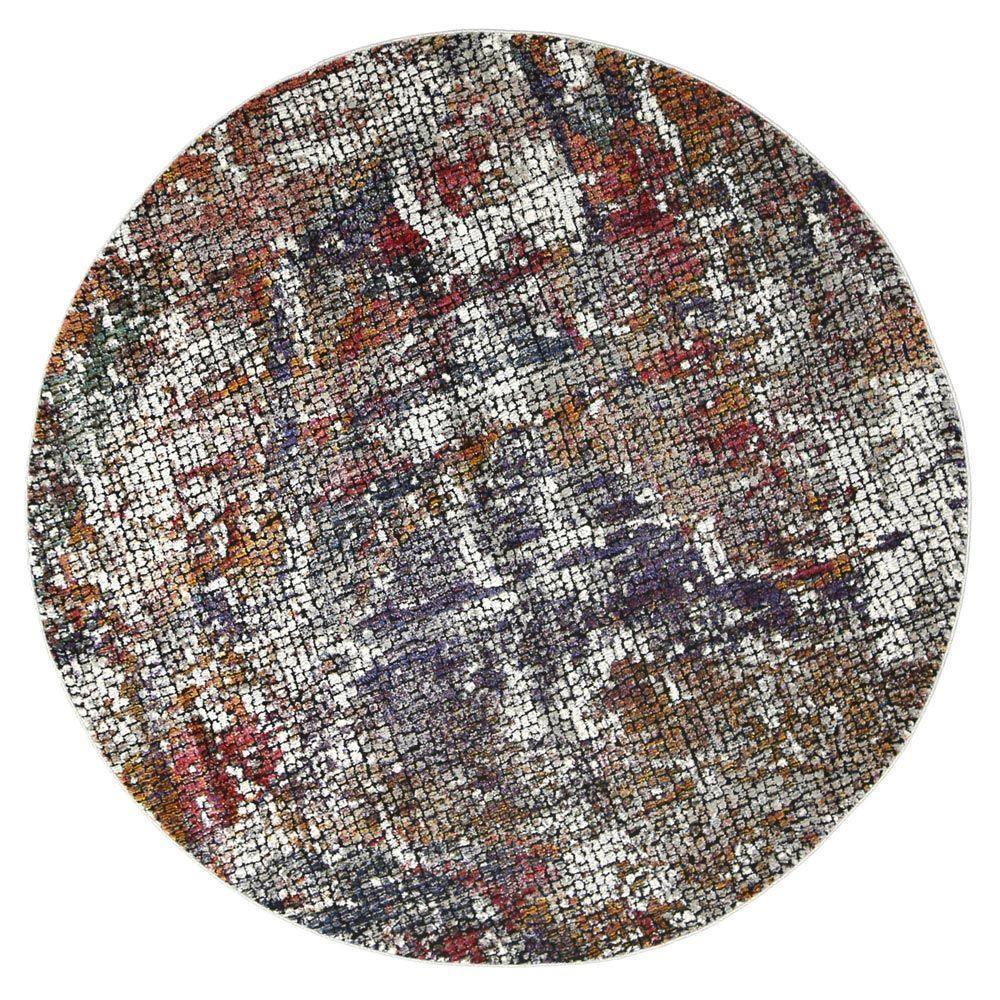 Roman Mosaic Solid Multi Rug 160x230 cm - John Cootes