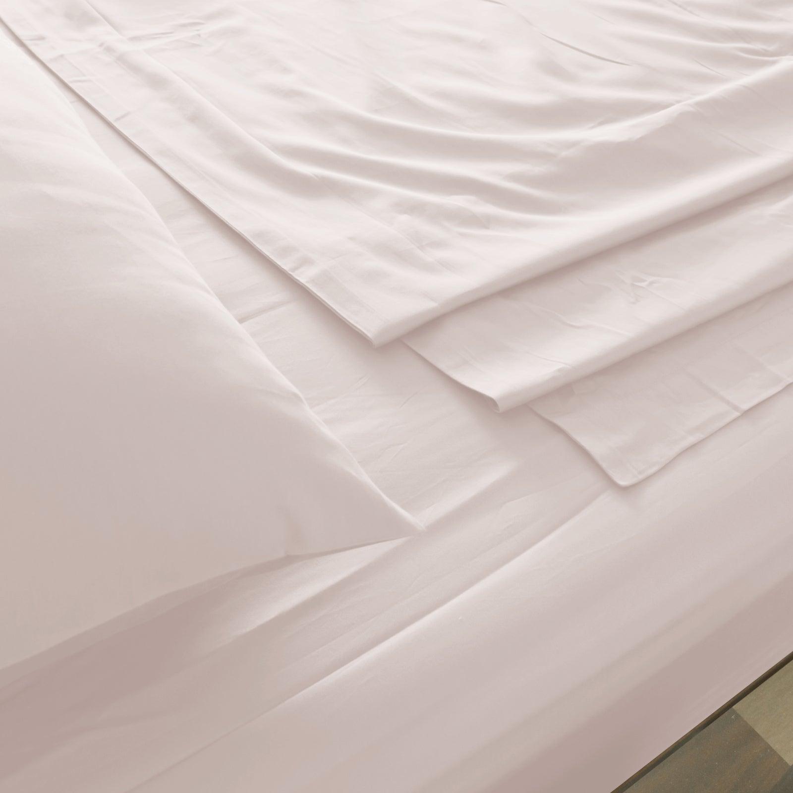 Royal Comfort 1000 Thread Count Bamboo Cotton Sheet and Quilt Cover Complete Set - King - Blush - John Cootes