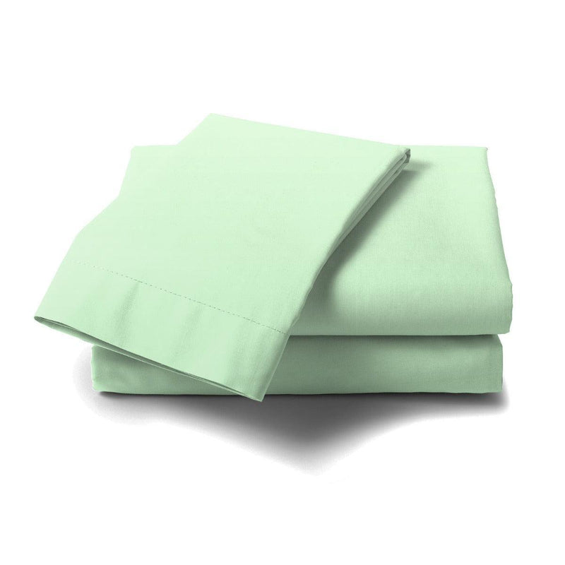 Royal Comfort 1000 Thread Count Cotton Blend Quilt Cover Set Premium Hotel Grade - King - Green Mist - John Cootes