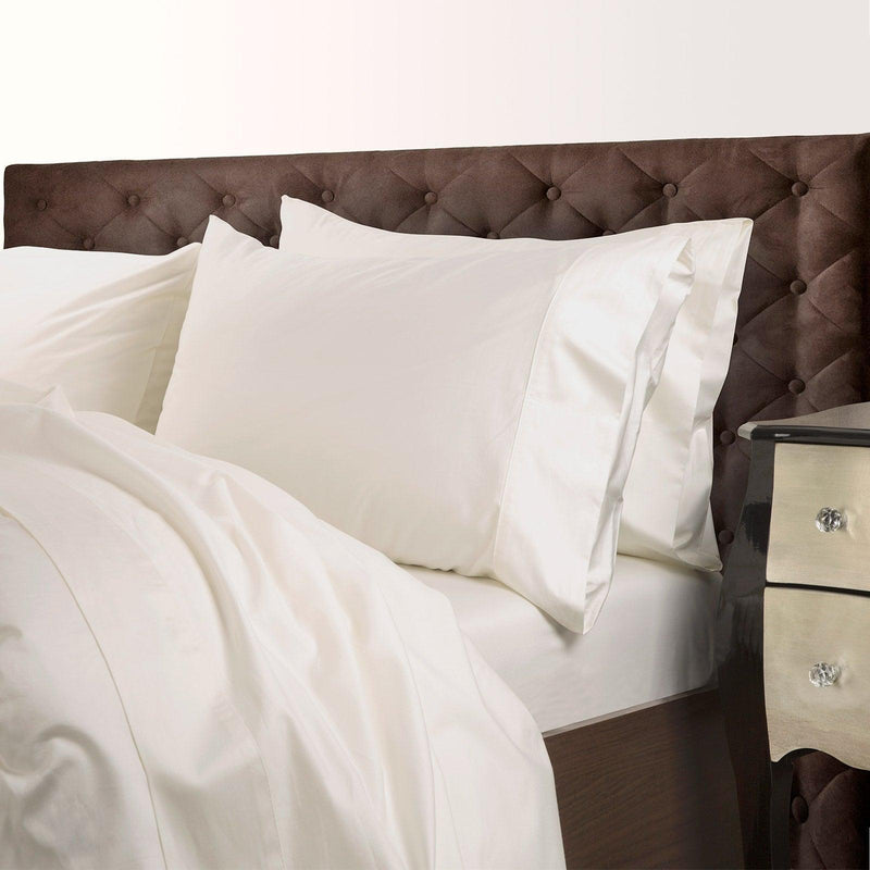 Royal Comfort 1000 Thread Count Cotton Blend Quilt Cover Set Premium Hotel Grade - King - Pebble - John Cootes