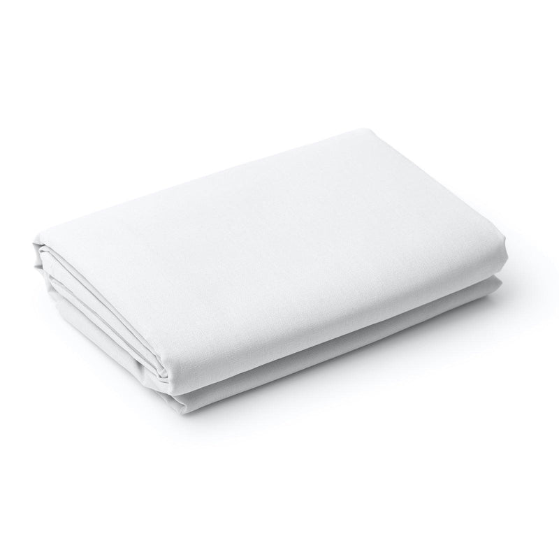Royal Comfort 1000 Thread Count Fitted Sheet Cotton Blend Ultra Soft Bedding - King - White - John Cootes