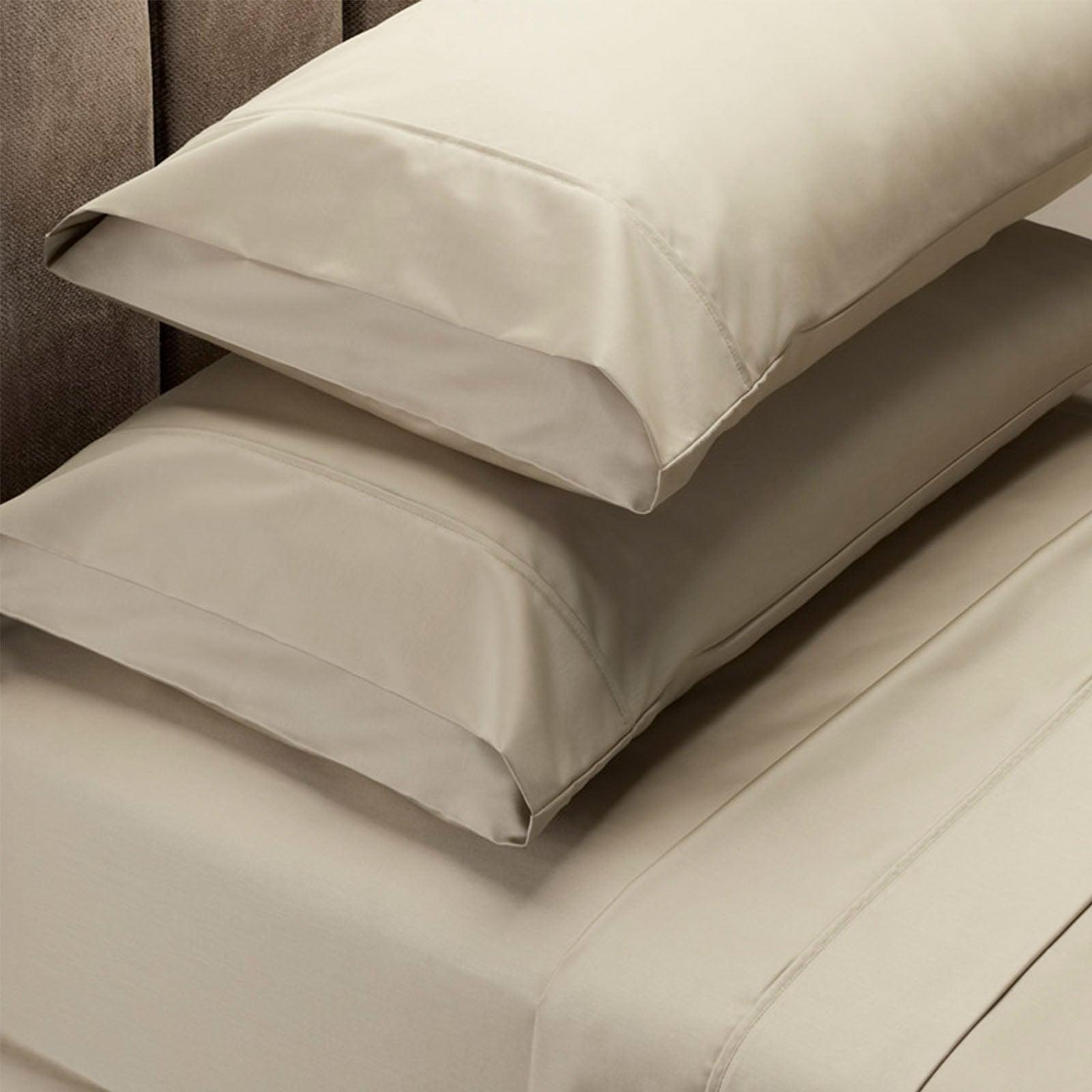 Royal Comfort 1000 Thread Count Sheet Set Cotton Blend Ultra Soft Touch Bedding - King - Pebble - John Cootes