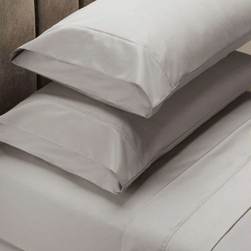 Royal Comfort 1000 Thread Count Sheet Set Cotton Blend Ultra Soft Touch Bedding - Queen - Silver - John Cootes