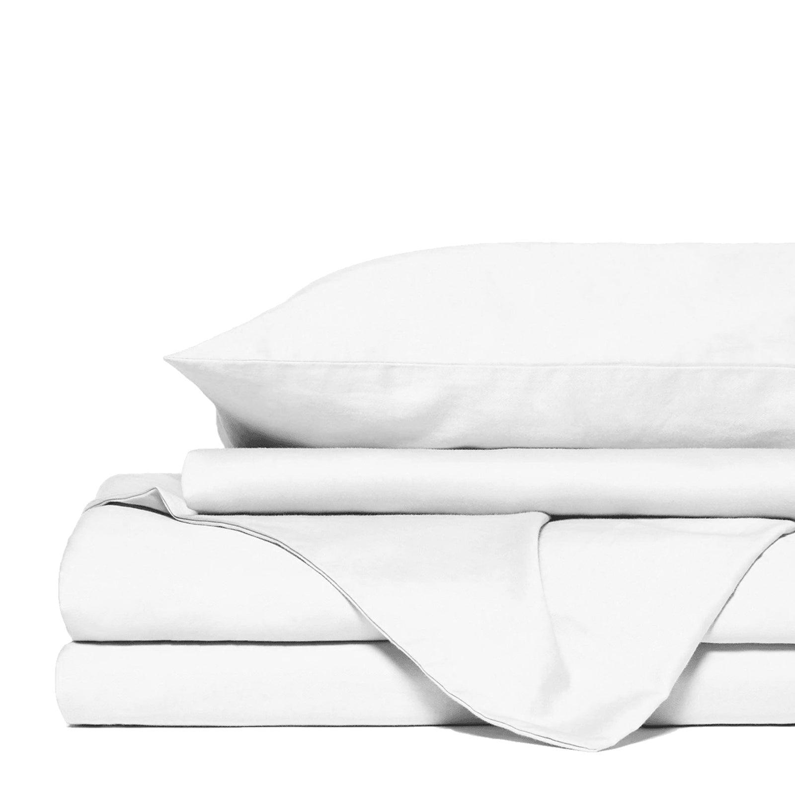 Royal Comfort 1500 Thread Count Cotton Rich Sheet Set 4 Piece Ultra Soft Bedding - Double - White - John Cootes