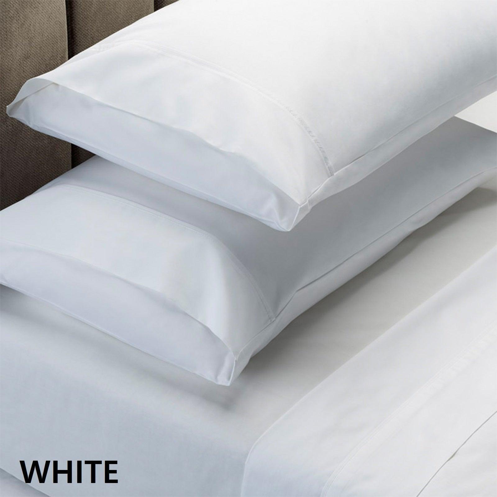 Royal Comfort 1500 Thread Count Cotton Rich Sheet Set 4 Piece Ultra Soft Bedding - Double - White - John Cootes