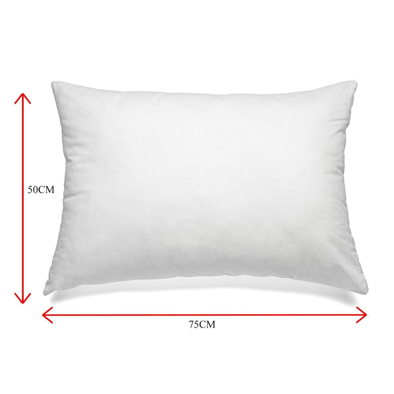 Royal Comfort 1800GSM Duck Feather Down Topper And 1000GSM 2 Duck Pillows Set - King - White - John Cootes