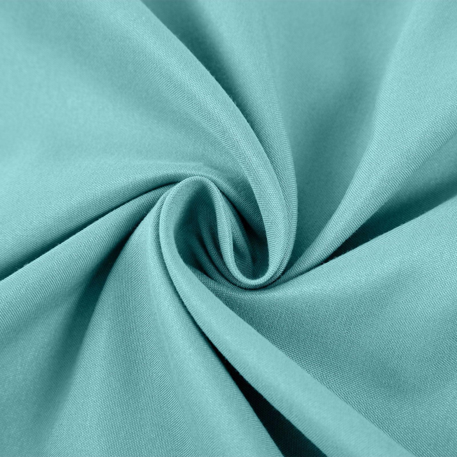 Royal Comfort 2000 Thread Count Bamboo Cooling Sheet Set Ultra Soft Bedding - Double - Aqua - John Cootes