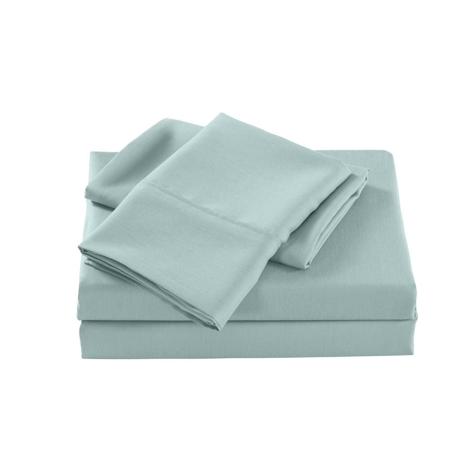 Royal Comfort 2000 Thread Count Bamboo Cooling Sheet Set Ultra Soft Bedding - Double - Frost - John Cootes