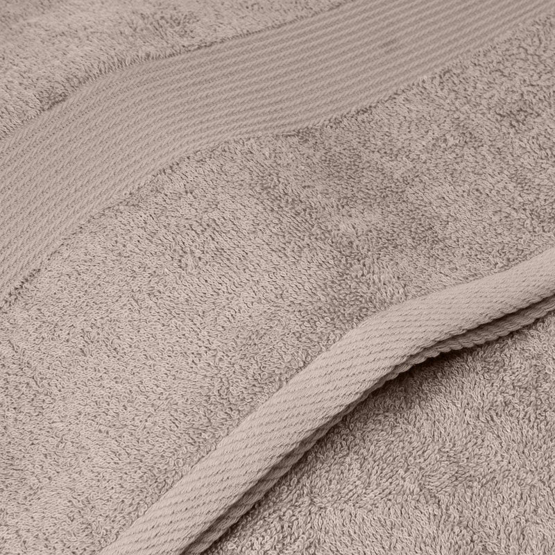 Royal Comfort 5 Piece Cotton Bamboo Towel Set 450GSM Luxurious Absorbent Plush - Champagne - John Cootes
