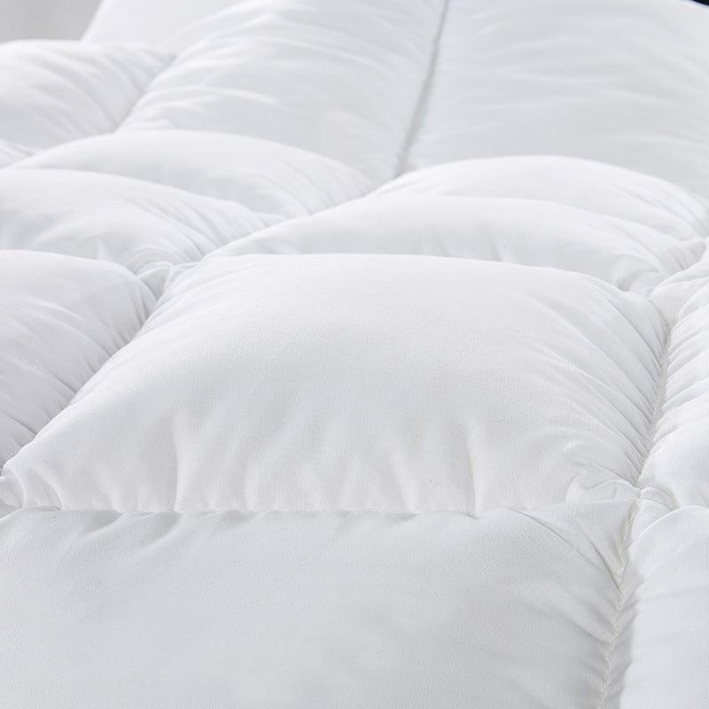 Royal Comfort 500GSM Wool Blend Quilt Premium Hotel Grade with 100% Cotton Cover - Single - White - John Cootes