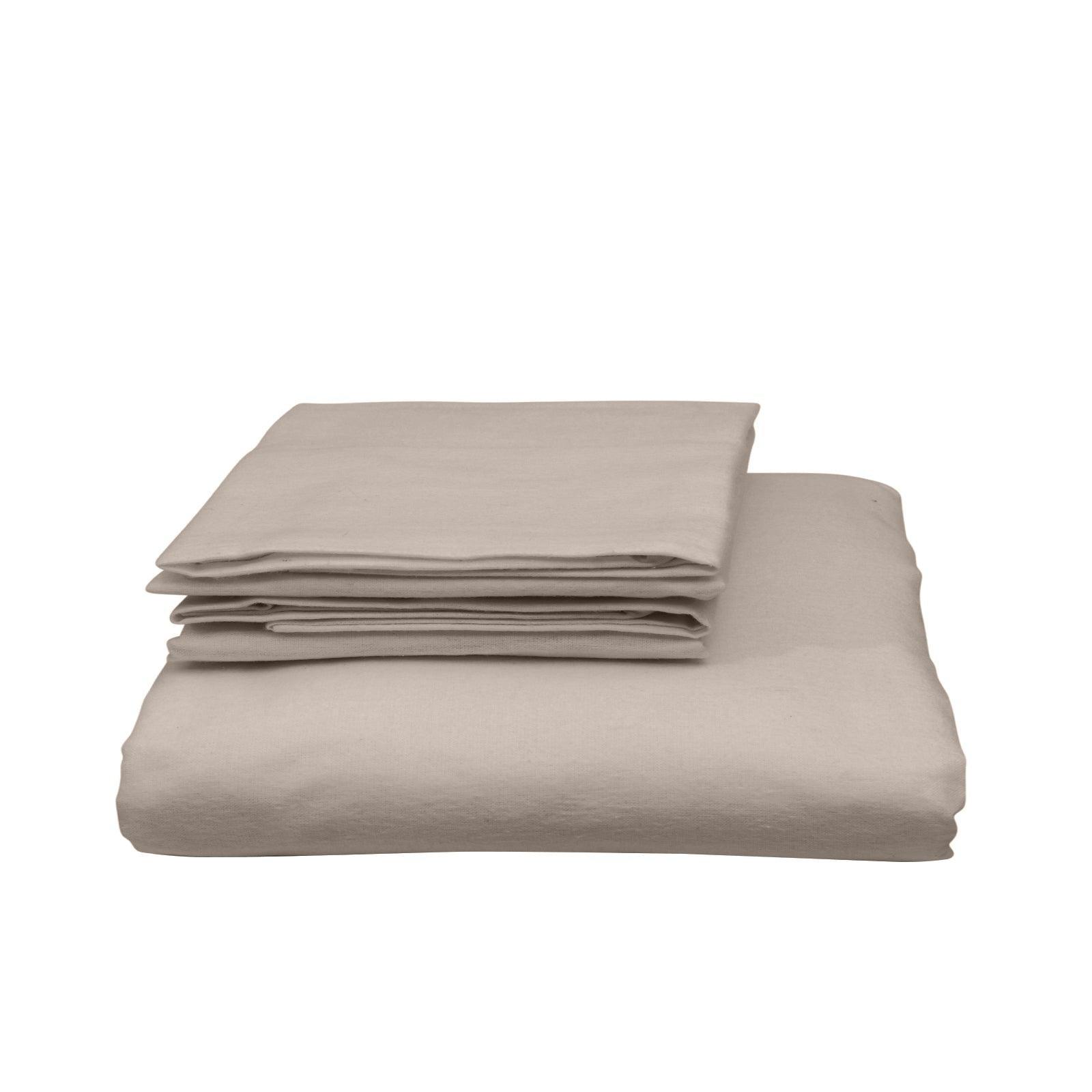 Royal Comfort Bamboo Blended Quilt Cover Set 1000TC Ultra Soft Luxury Bedding - Double - Grey - John Cootes