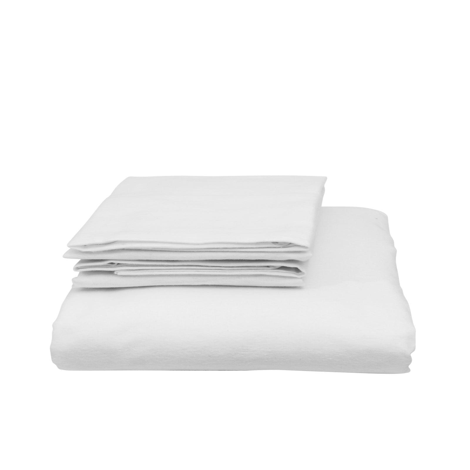 Royal Comfort Bamboo Blended Quilt Cover Set 1000TC Ultra Soft Luxury Bedding - Double - White - John Cootes