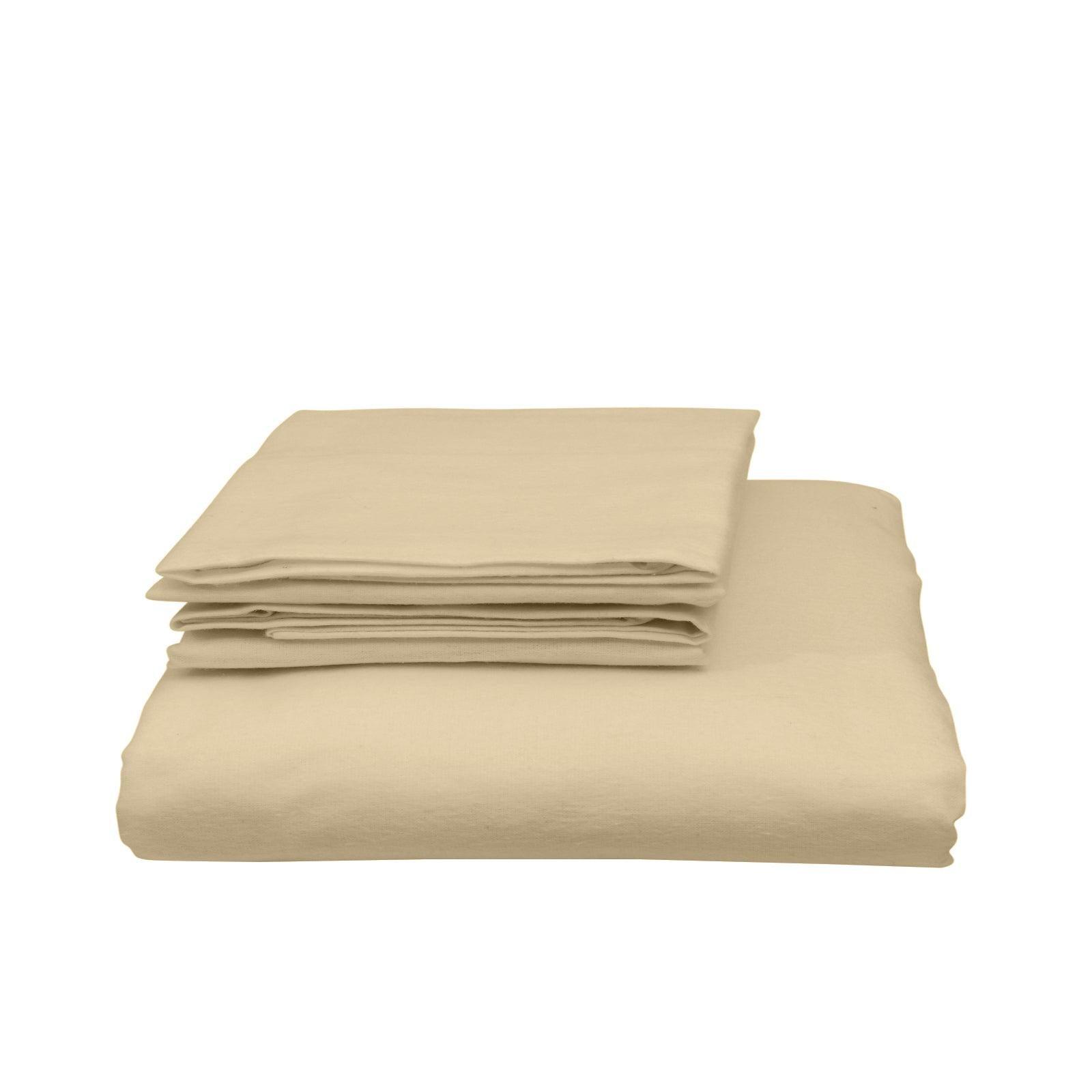 Royal Comfort Bamboo Blended Quilt Cover Set 1000TC Ultra Soft Luxury Bedding - King - Ivory - John Cootes