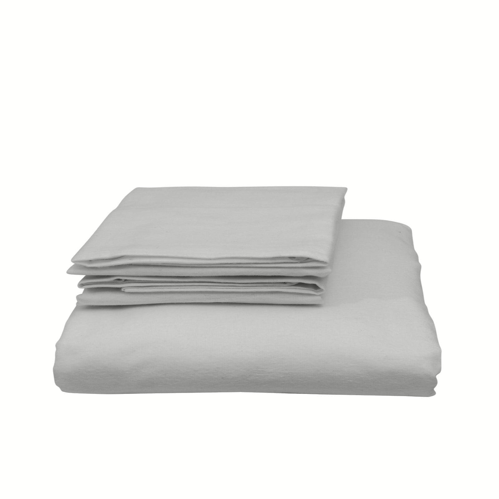 Royal Comfort Bamboo Blended Quilt Cover Set 1000TC Ultra Soft Luxury Bedding - King - Portland Grey - John Cootes