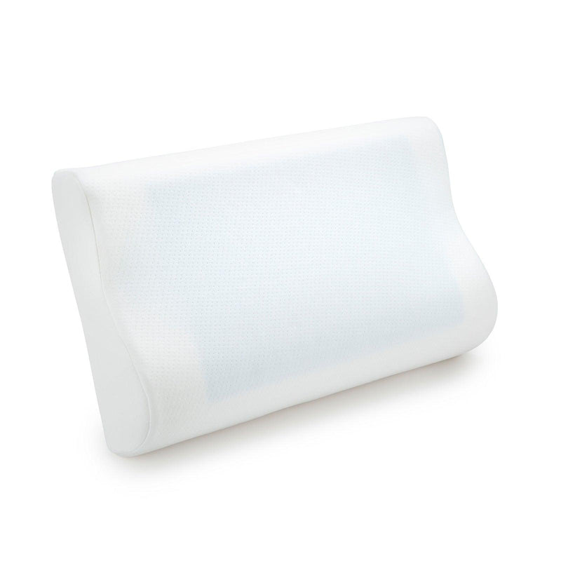 Royal Comfort Cooling Gel Contour High Density Memory Foam Pillow Twin Pack - John Cootes