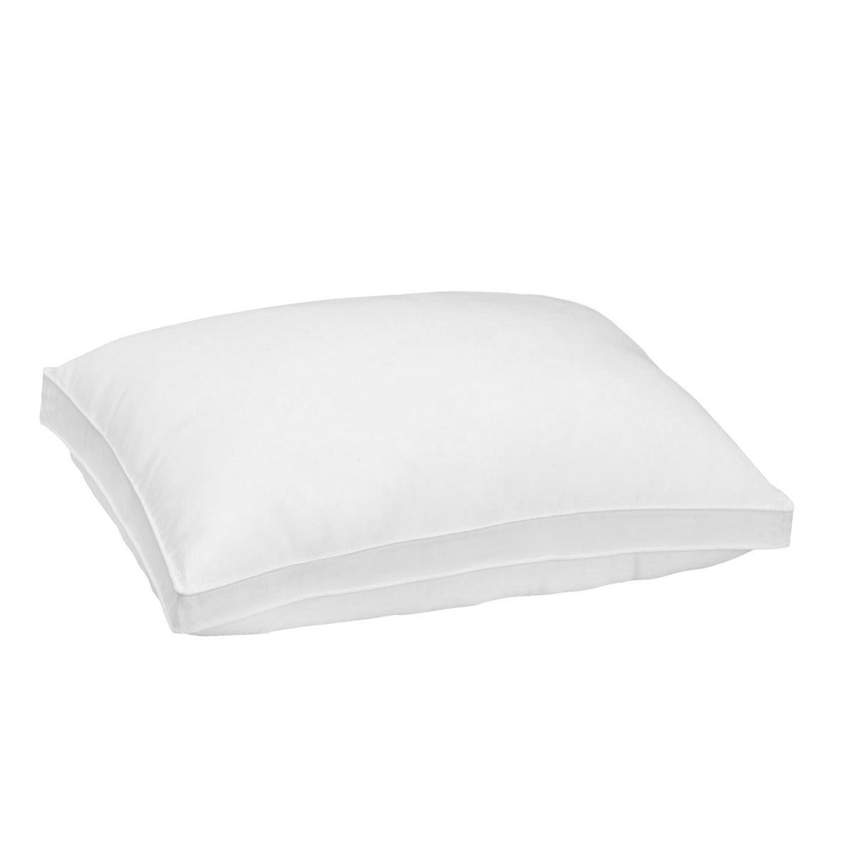 Royal Comfort Luxury Bamboo Blend Gusset Pillow Single Pack 4cm Gusset Support - John Cootes