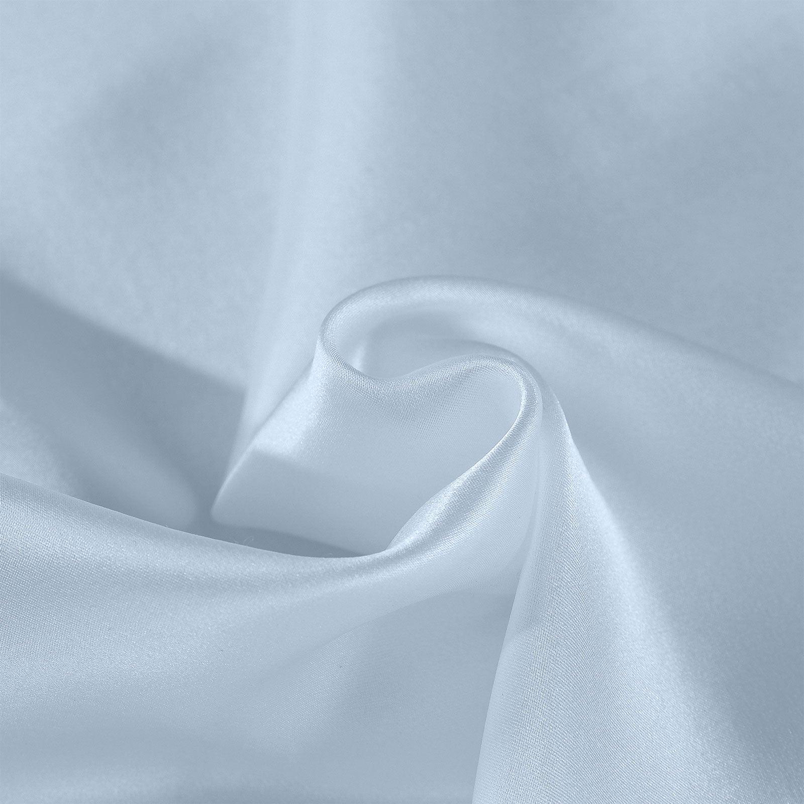 Royal Comfort Pure Silk Pillow Case 100% Mulberry Silk Hypoallergenic Pillowcase - Soft Blue - John Cootes