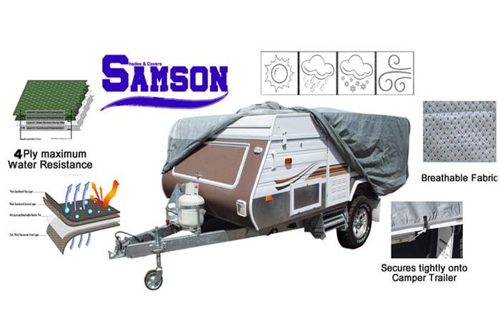 Samson Heavy Duty Trailer Camper Cover 12-14ft - John Cootes