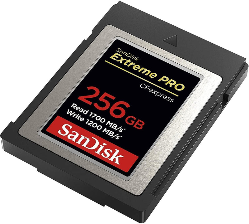 SanDisk 256GB Extreme PRO CFexpress Card Type B - SDCFE-256G-GN4NN READ 1700 MB/S WRITE 1200MB/S - John Cootes
