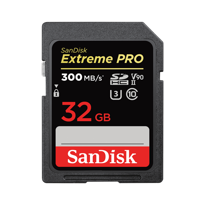 SanDisk 32GB Extreme PRO SDHC and SDXC UHS-II card SDSDXDK-032G-GN4IN - John Cootes