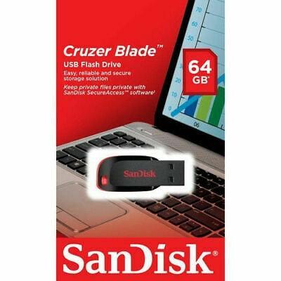 Sandisk Cruzer Blade CZ50 64GB USB Flash Drive - John Cootes