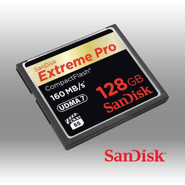 SanDisk Extreme Pro CFXP 128GB CompactFlash 160MB/s (SDCFXPS-128G) - John Cootes