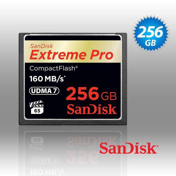 SanDisk Extreme Pro CFXP 256GB CompactFlash 160MB/s (SDCFXPS-256G) - John Cootes