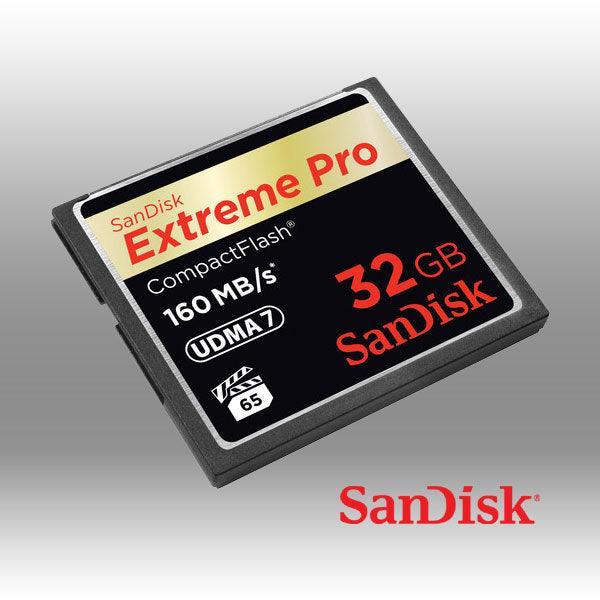 SanDisk Extreme Pro CFXP 32GB CompactFlash 160MB/s (SDCFXPS-032G) - John Cootes