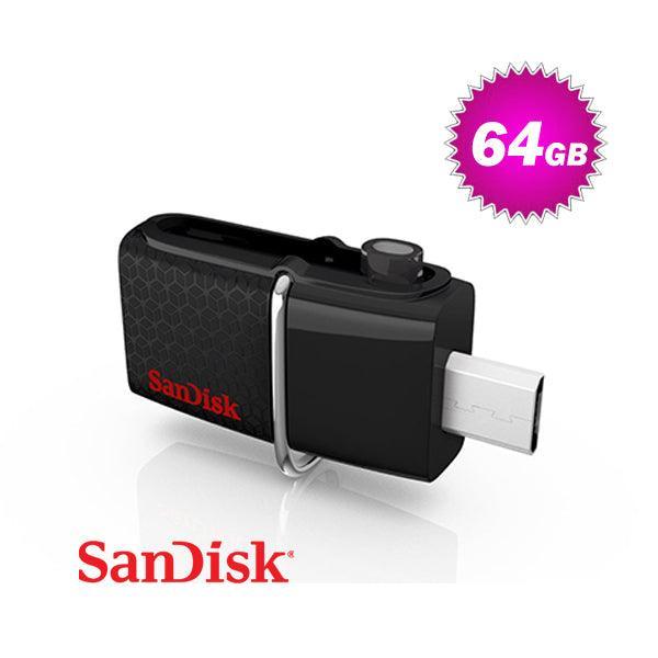 Sandisk SDDD2-064G OTG-64G Ultra Dual USB 3.0 Pen Drive - John Cootes