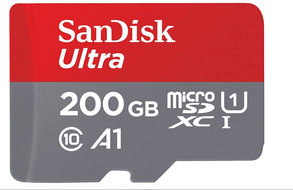 SANDISK SDSQUA4-200G-GN6MN Micro SDXC Ultra UHS-I Class 10 , A1, 120mb/s No adapter - John Cootes