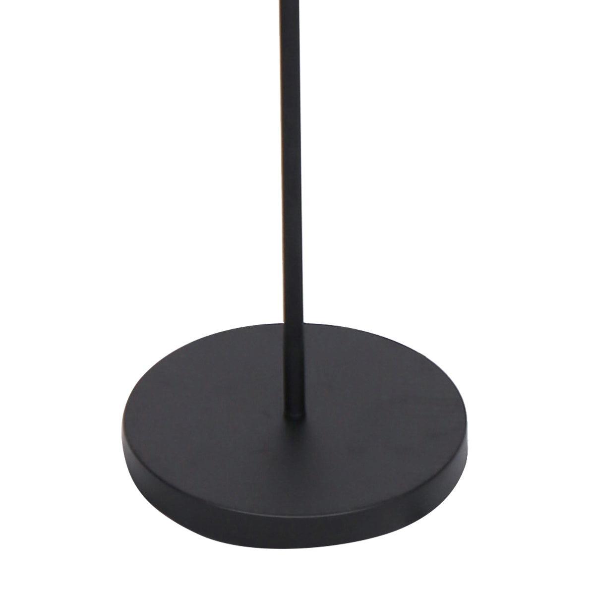 Sarantino 3-Light Black Metal Floor Lamp - John Cootes