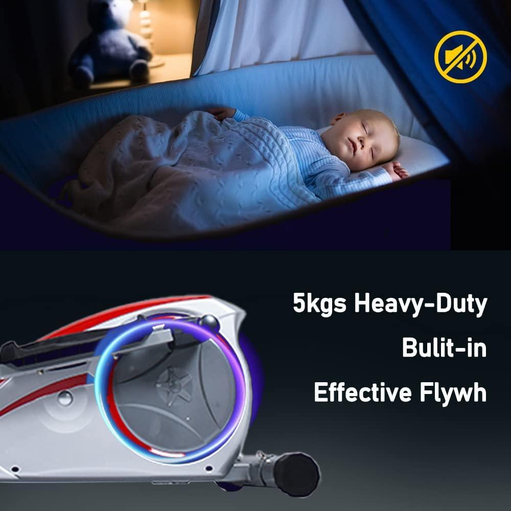 Sardine Sport E60 Elliptical Machine Cross Trainer with 8 Level Resistance, Hyper-Quiet Magnetic System - John Cootes