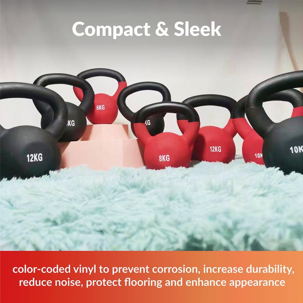 Sardine Sport Kettlebells Black 10kg - John Cootes