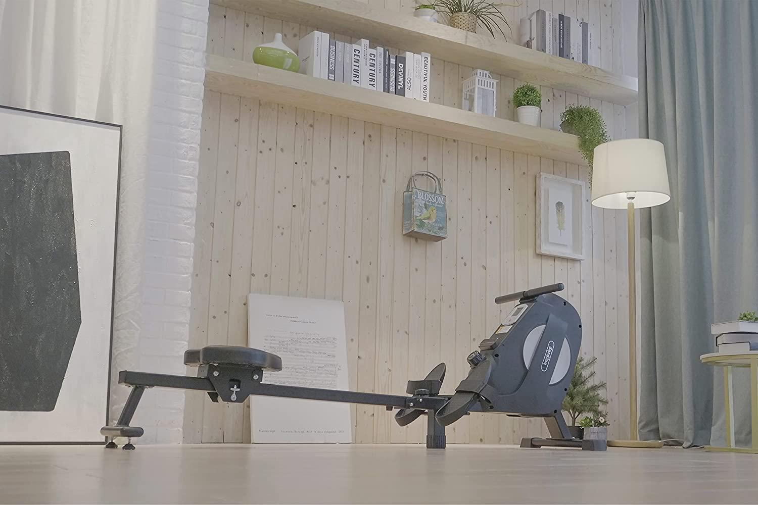 Sardine Sport Magnetic Rowing Machine Exercise Fitness Home Gym Cardio - John Cootes