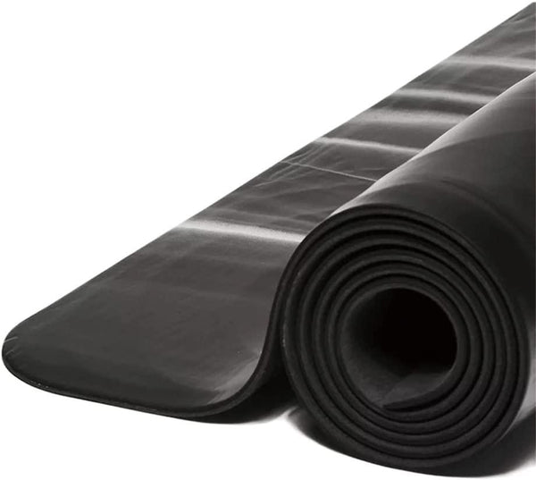 Sardine Sport Natural Rubber Yoga Mat, Extra 4.5mm, Thick & Large Mat, High-Density, Anti-Tear Black (L1830* W680* H4.5mm) - John Cootes