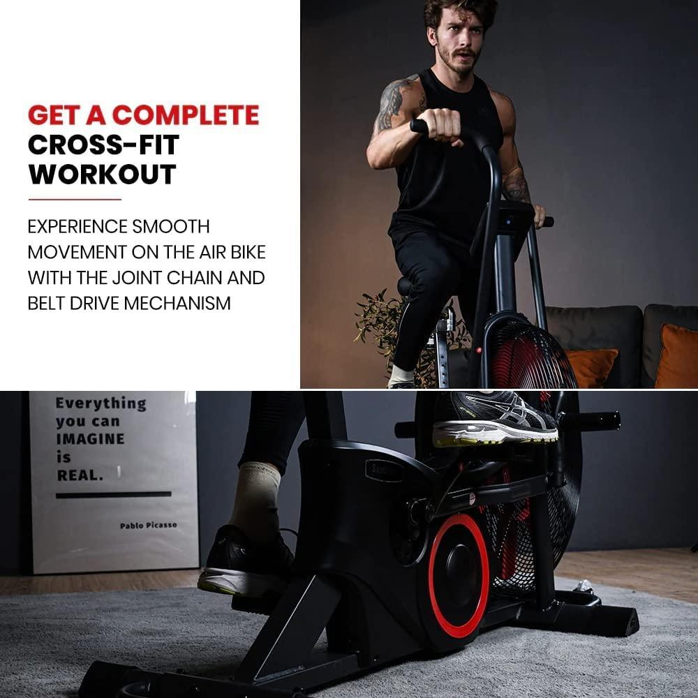 Sardine Sport Spin AirBike, Exercise Bike, Indoor Fan Bike - John Cootes