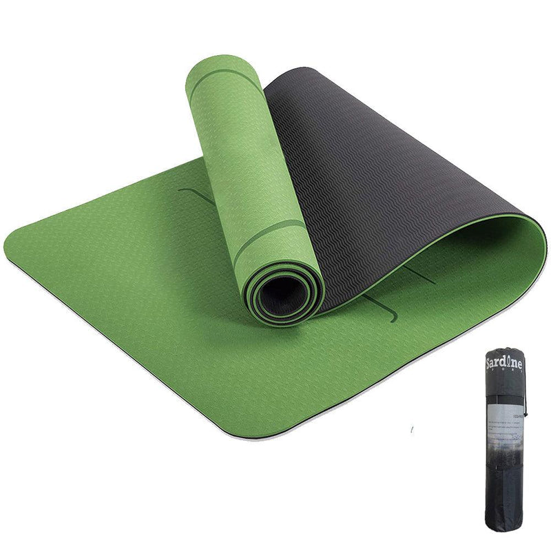 sardine-sport-tpe-yoga-mat-exercise-workout-mats-fitness-mat-for-home-workout-home-gym-extra-thick-large Crystal Green & Black6mm - John Cootes