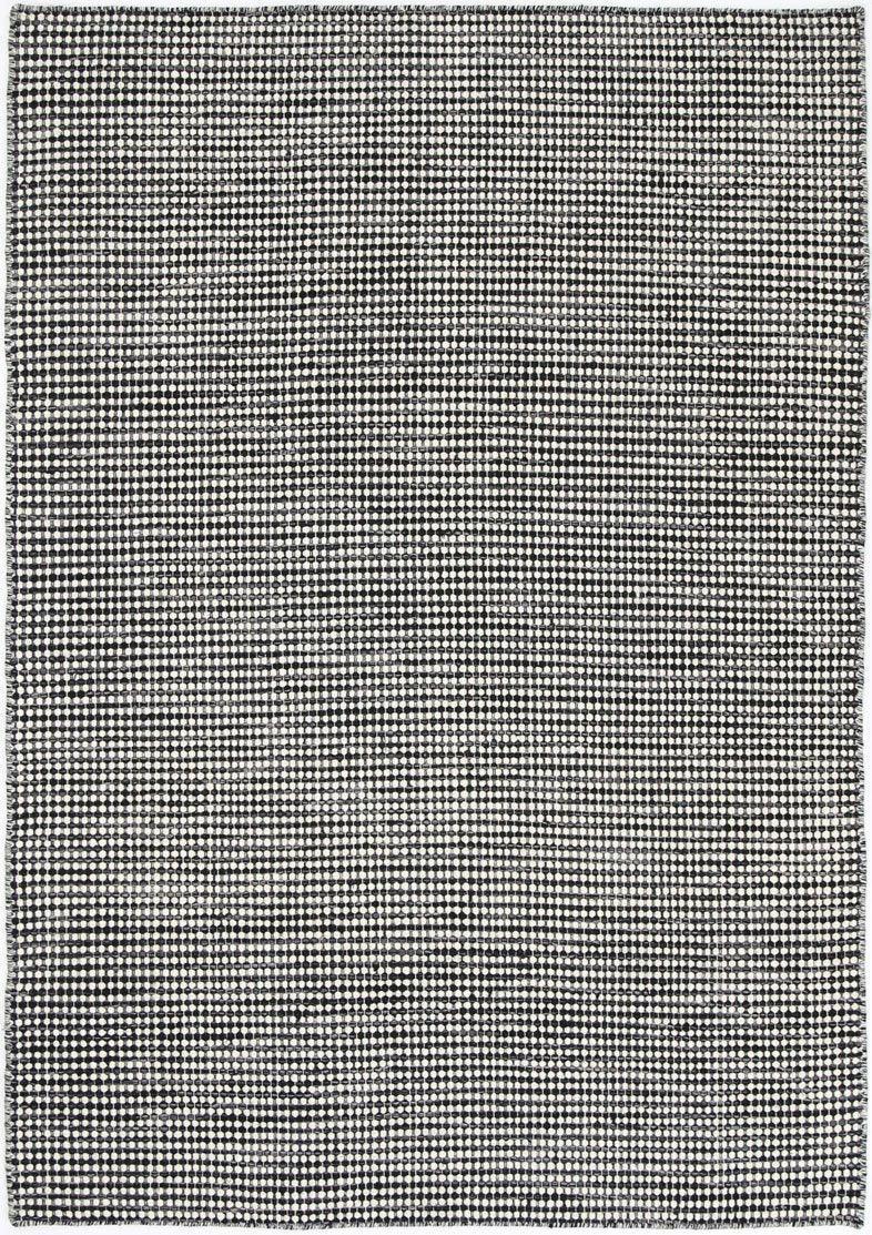 Scandi Charcoal Grey Reversible Wool Rug 240x330 cm - John Cootes