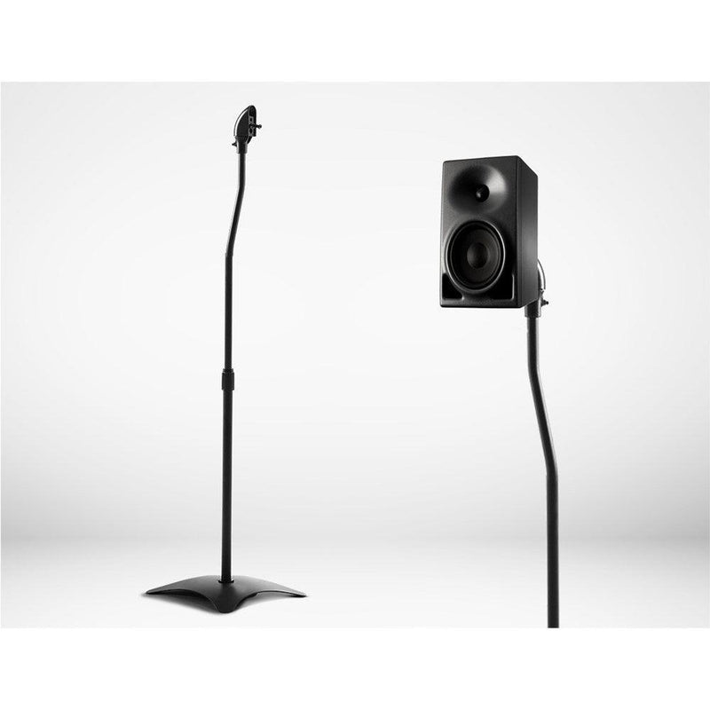 Set of 2 112CM Surround Sound Speaker Stand - Black - John Cootes