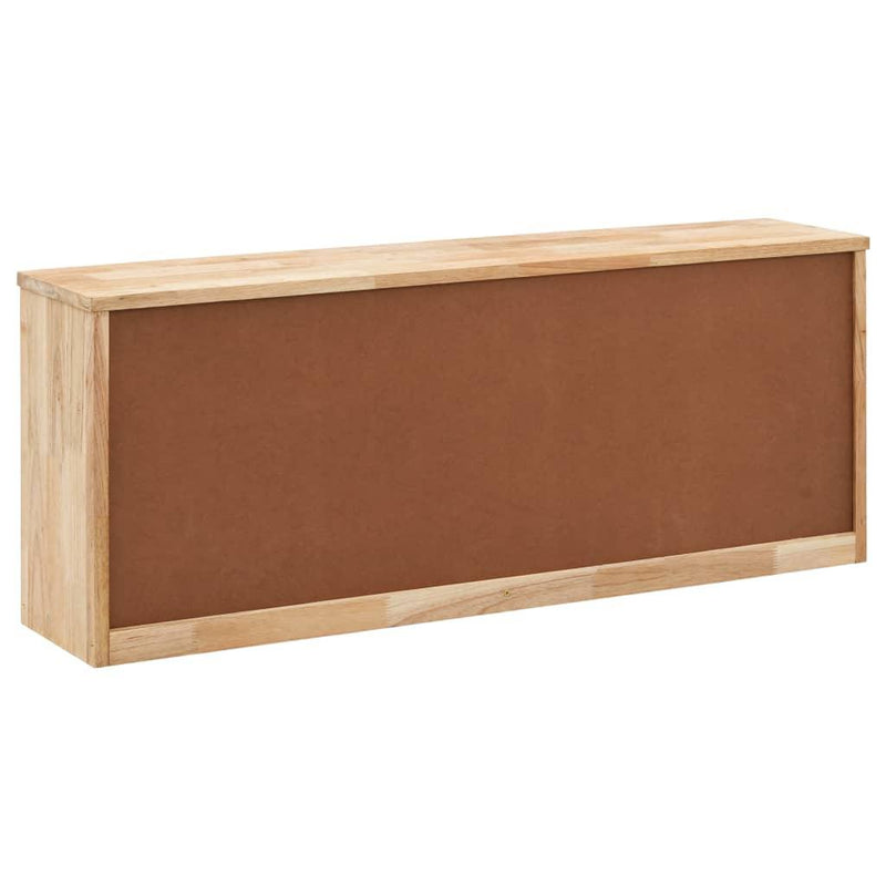 Shoe Storage Bench 94x20x38 Cm Solid Walnut Wood - John Cootes