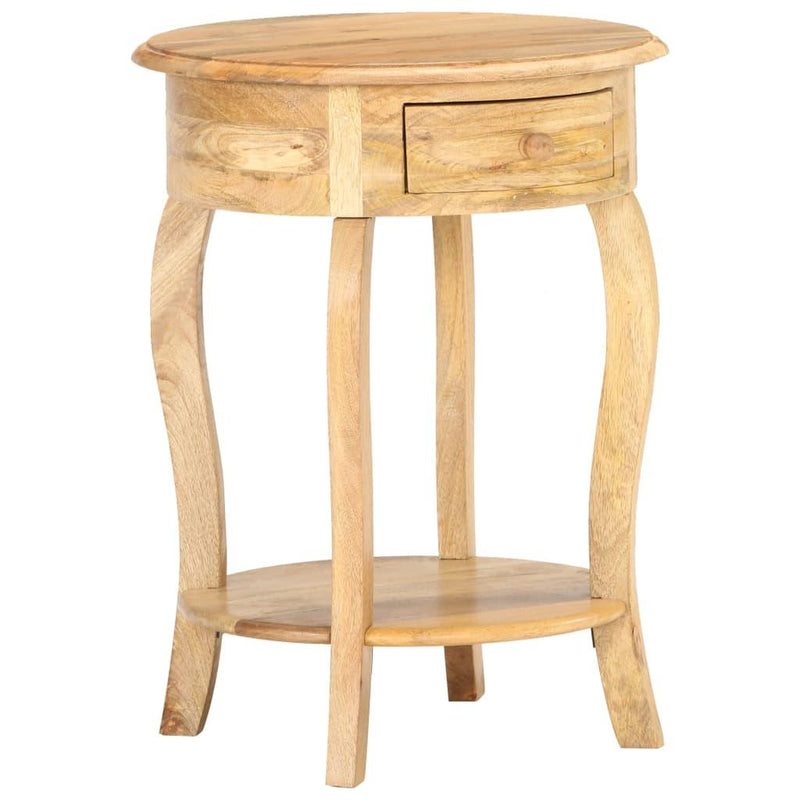 Side Table 37x37x61 Cm Solid Mango Wood - John Cootes